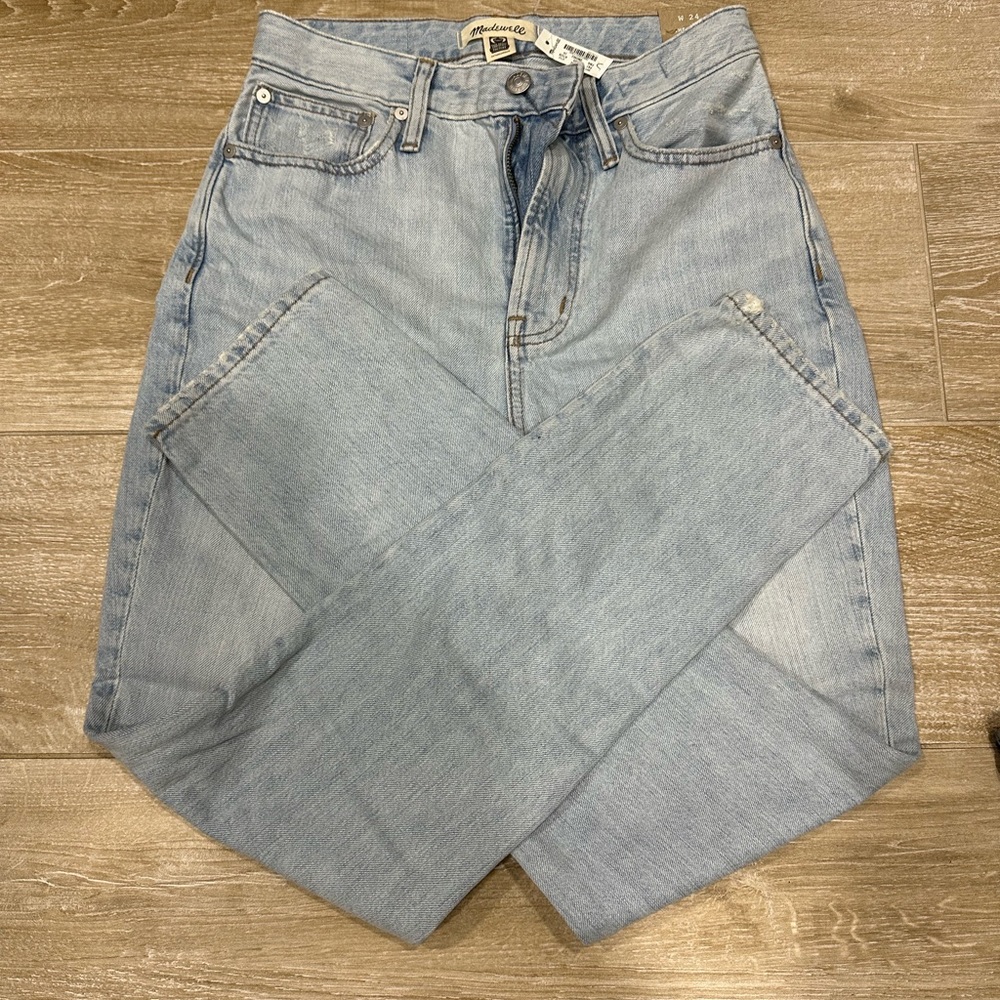 Madewell curvy vintage jean, size 24